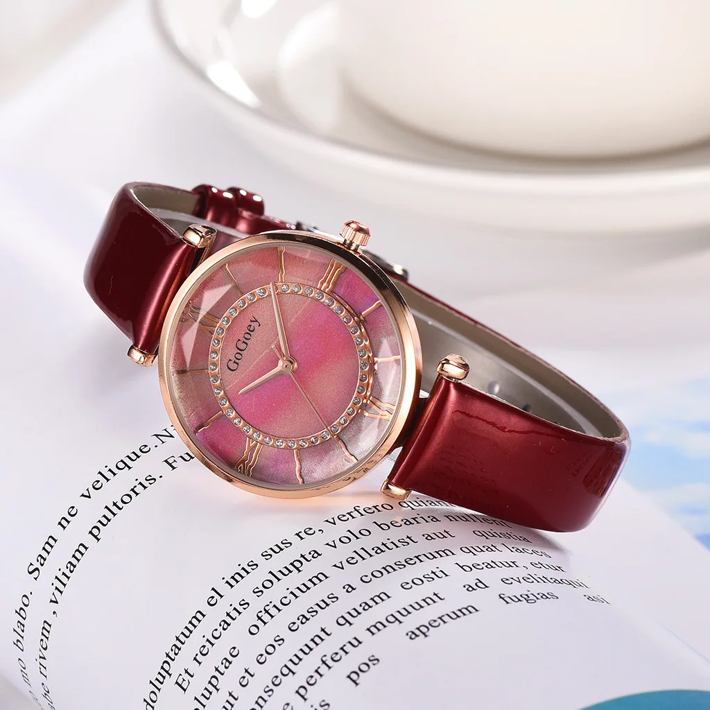 2019 новые женские роскошные часы с бриллиантами темпераментные Классические