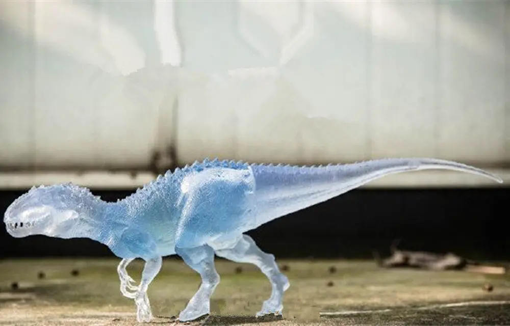 1:35 прозрачная полупрозрачная модель динозавра Юрского периода Bereserker Rex фигурка