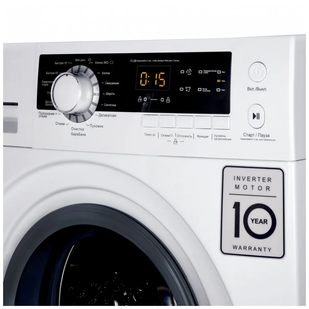 Стиральная машина с инвертором Weissgauff WM 4927 DC Inverter | Бытовая техника
