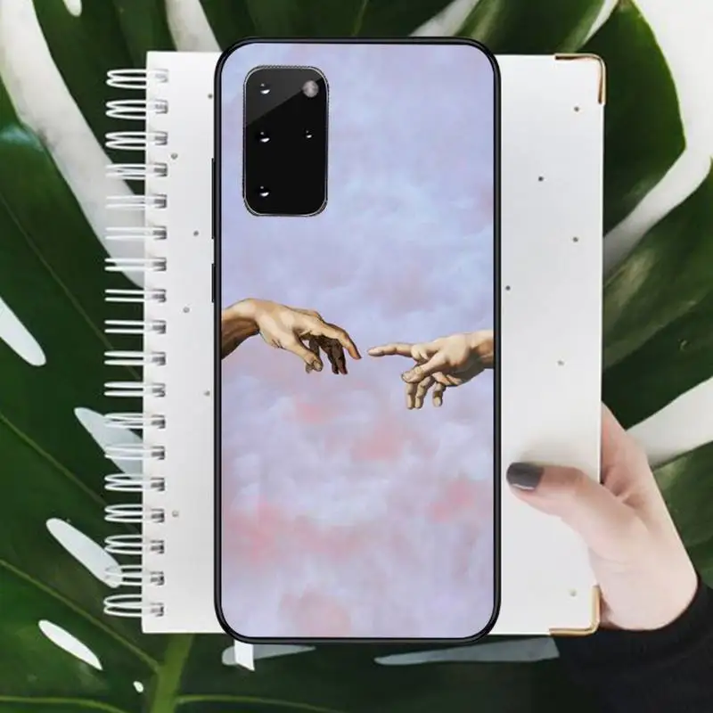 

David retro sculpture Mona Lisa Phone Case For Samsung galaxy A S note 10 7 8 9 20 30 31 40 50 51 70 71 21 s ultra plus