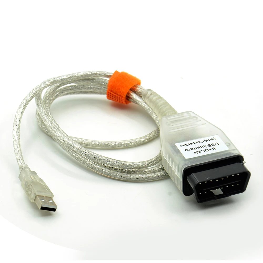 OBD2 для BMW INPA K + CAN без переключателя FTDI FT232RL чип obdlsr кабель диагностический DCAN