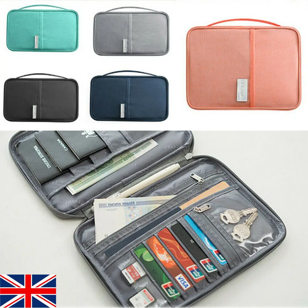 Дорожный бумажник держатель для паспорта креативный водонепроницаемый