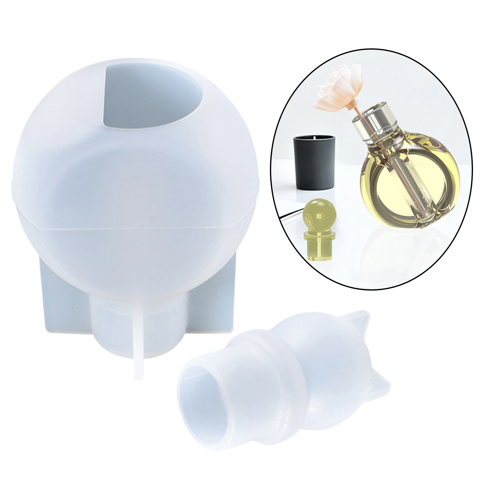 Силиконовая смола искусственная форма для ароматерапии флакон духов