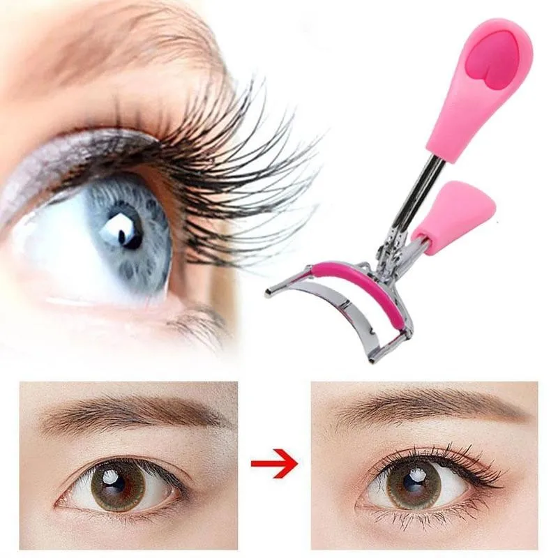 

1pc Eyelash Curler Portable With Colorful Hndle Curling Long-lasting Tools Cosmetic Tool Makeup Clip Eyelash Eyelash Eye Be Y4L6