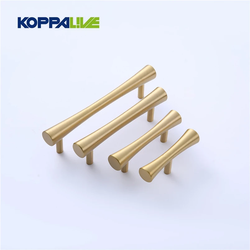 

Latest Modern Brass Matt-black Kitchen Furniture Cabinet Drawer Pull Handle