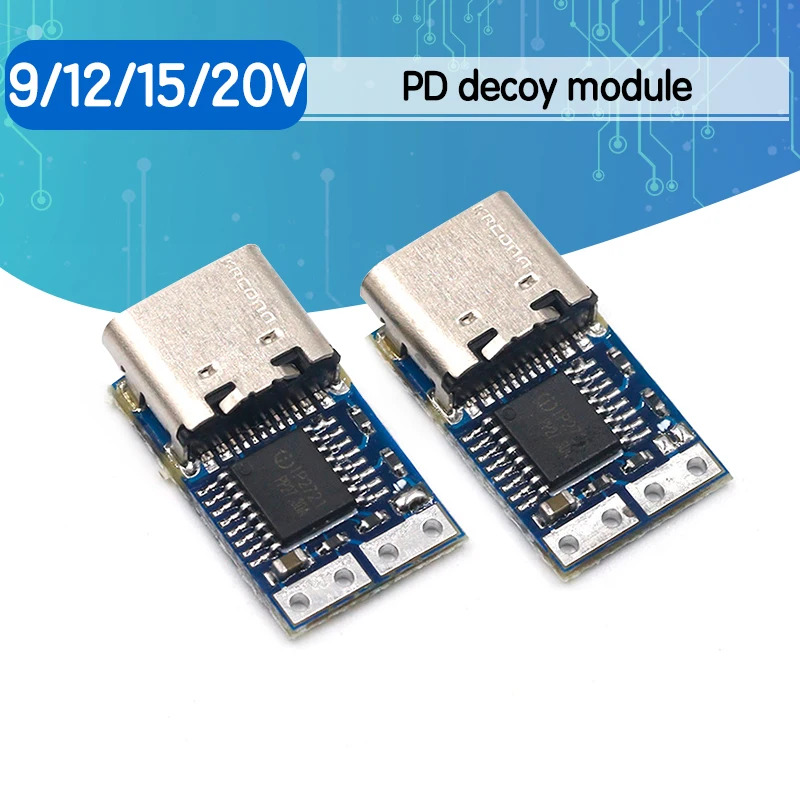 PD приманка модуль PD23.0 к DC Триггеру Удлинительный кабель QC4 зарядное устройство 9 в