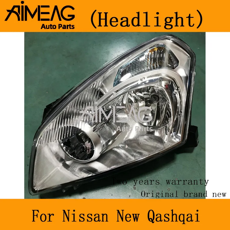 

Made for Nissan New Qashqai 08-14 headlights Front lighting turn headlights half assembly quality head lampcar lights