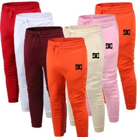 2021 winter new dc brand trendy brand straight guard pants mens sweatpants candy 14 color couple trendy all match sports pants
