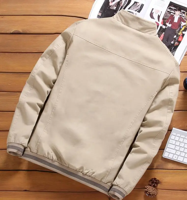 Куртка-бомбер мужская на молнии | Мужская одежда