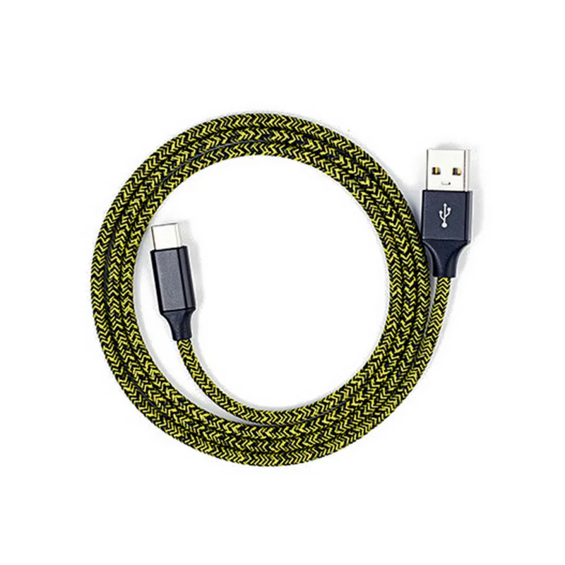 Плетеный кабель Micro USB с пеньковой веревкой 1 м/2 м/3 м для синхронизации данных и