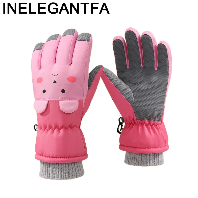 

Board Guantes Invierno Luva De Inverno Handschoenen Skien Strap Guanti Sci Manopla Outdoor Snowboard Ski Esqui Skiing Gloves