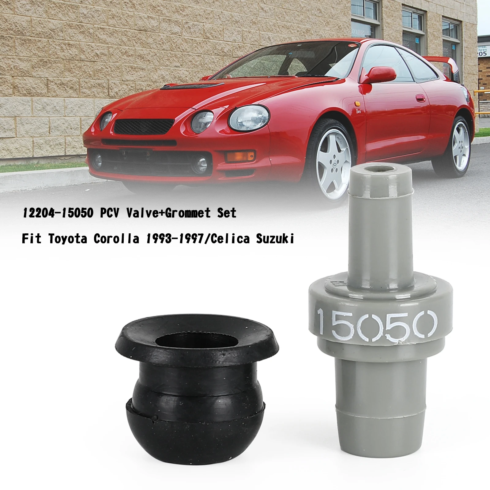 

Artudatech 12204-15050 PCV клапан + фотоэлемент, подходит для Toyota Corolla 1993-1997/Celica фотоэлемент