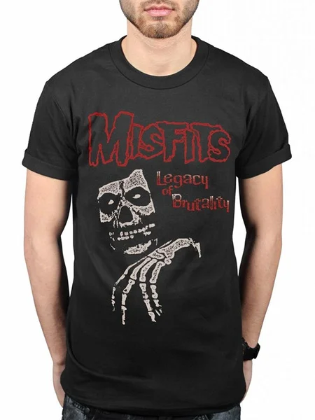 

Misfits Legacy Of Brutality T-Shirt Horror Rock Famous Monsters