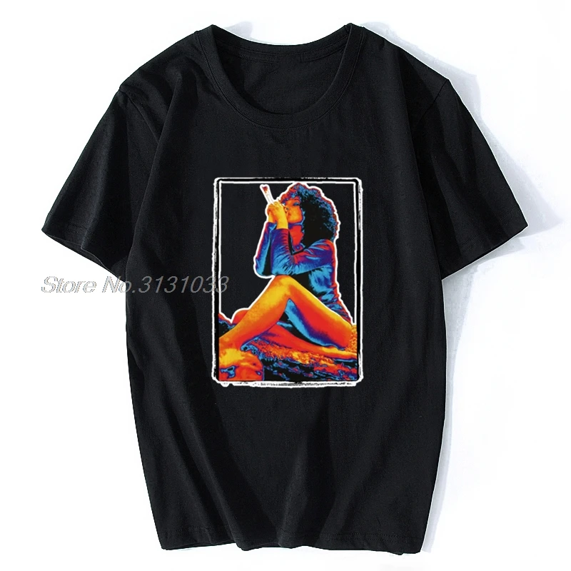 Летняя футболка забавная ретро винтажная Сексуальная Женская Дымчатая на заказ