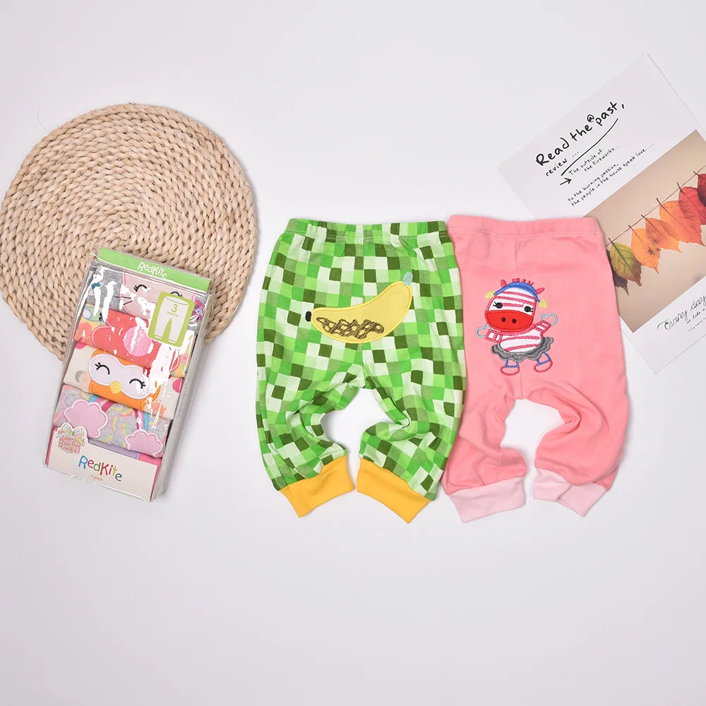 

5pcs/lot Cotton Baby PP Pant Cartoon Pattern Cute Infant Girls Trousers 2021 New Spring Fall Long Pants for Newborns Girls