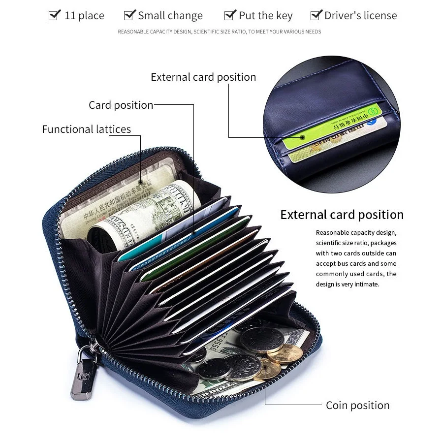 Брендовая деловая сумка для кредитных карт натуральная кожа держатель винтажный