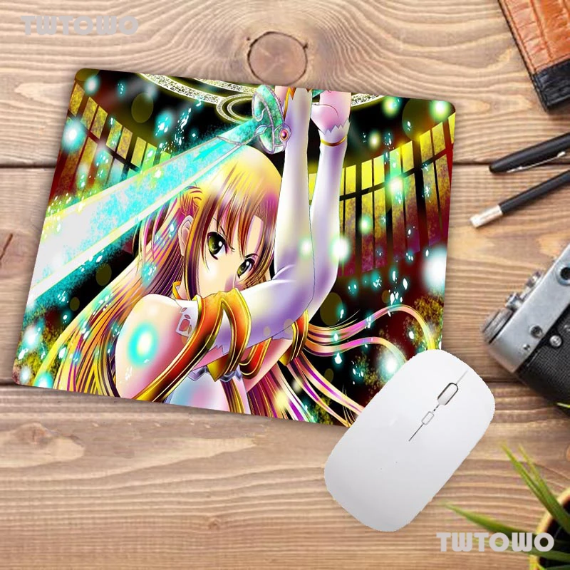 Коврик для мыши Настольный водонепроницаемый из натурального каучука 22 х18 см/29