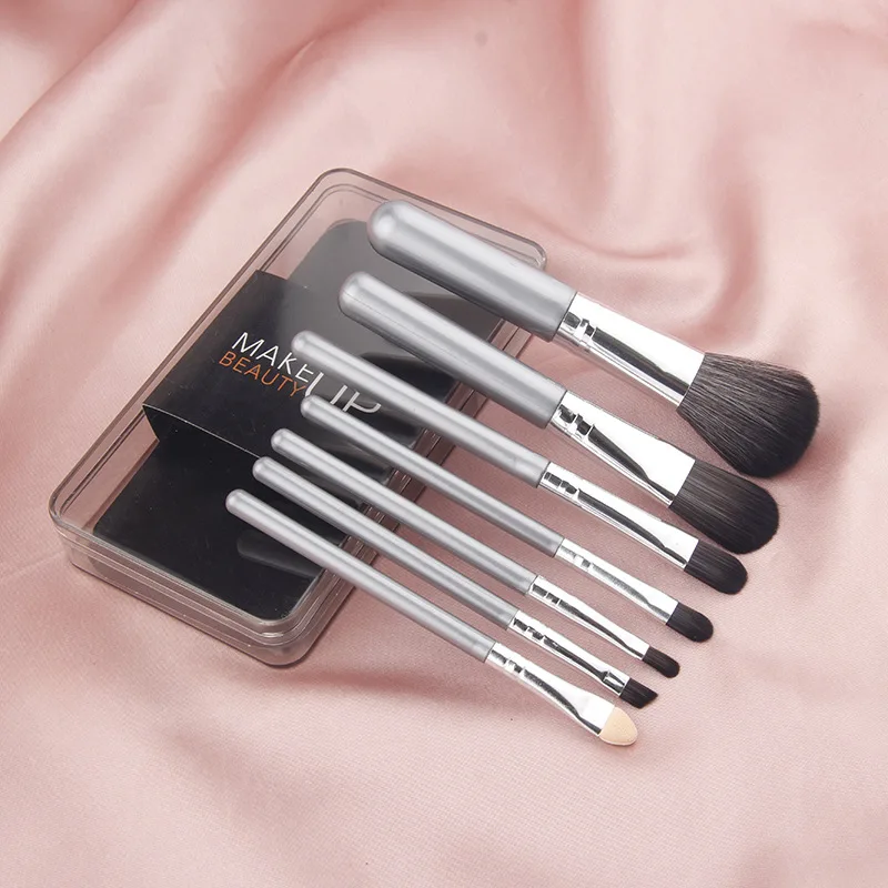 2020 Горячая 7 шт. кисти для макияжа Набор теней век Пудра карандаш глаз с ресницами