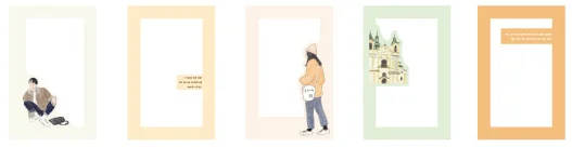 

Next place paper postcard(1pack=30pieces)