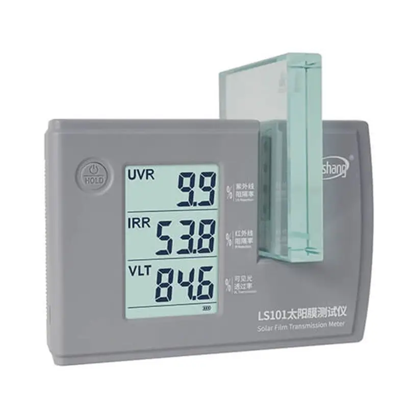 

LS101 Window Tint Glass Solar Film Transmission Meter Ultraviolet Infrared Rejection Rate UVR IRR VLT Tester Adjustments