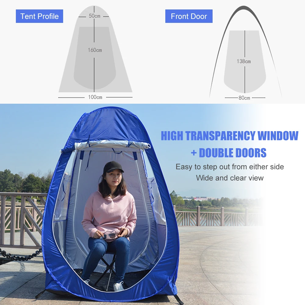 Наружная палатка для кемпинга зимняя рыболовная с защитой от УФ-лучей