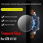 Стекло для XiaoMi Amazfit GTR 47 42 HD, прозрачное закаленное стекло для Amazfit GTR 47 мм 42 мм, Защитная пленка для экрана с полным покрытием