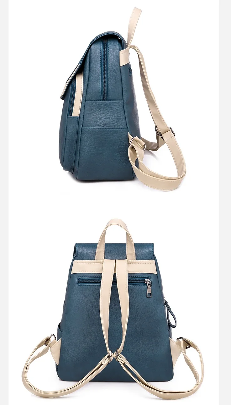 Женский рюкзак кожаные женские рюкзаки школьные сумки для подростков Mochila Feminina