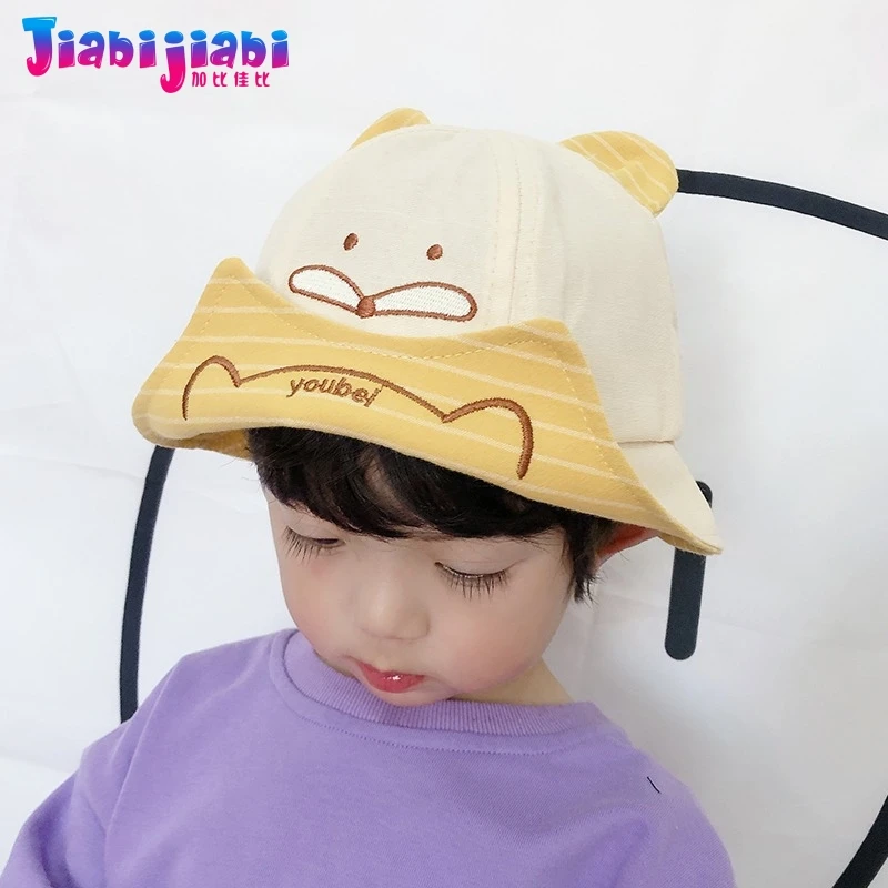 Панама для малышей Сезон весна-лето Детская Солнцезащитная шляпа мальчиков и