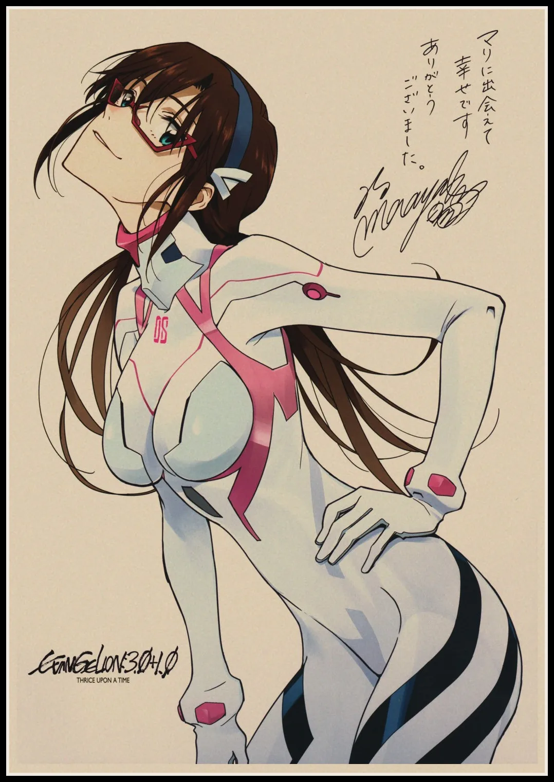 Аниме плакаты Холст Картина HD Печать Евангелион Ретро плакат Настенный декор