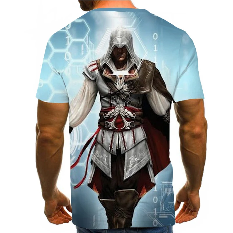 Call of duty Game 3D T-shirt streetwear for men and women popular short sleeves hrarjuku Game character casual tops t-shirts men