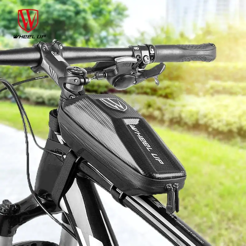 

Free shipping Bicycle Bag Waterproof Cycling Top Front Tube Frame Bag Large Capacity MTB Road Bicycle Pannier Bike Bags new