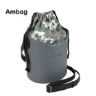 Новый стиль Obag Ambag EVA O bag корзина стиль Obag корзина с ручками ремешки холщовые вставки со шнурком женская сумка через плечо Сделай Сам сумка