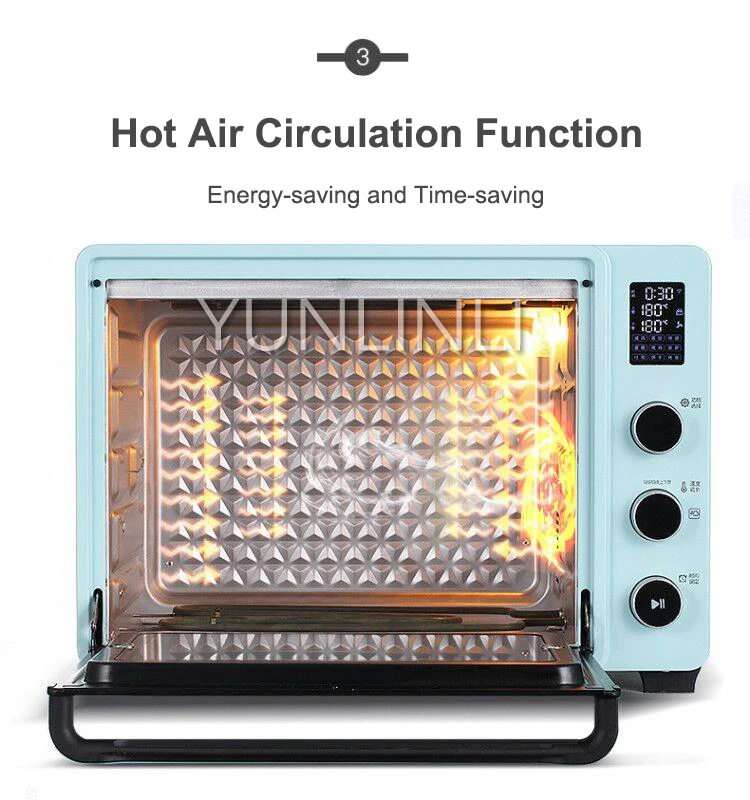 Бытовая электрическая духовка CY40 многофункциональная для пиццы торта хлеба 40 л