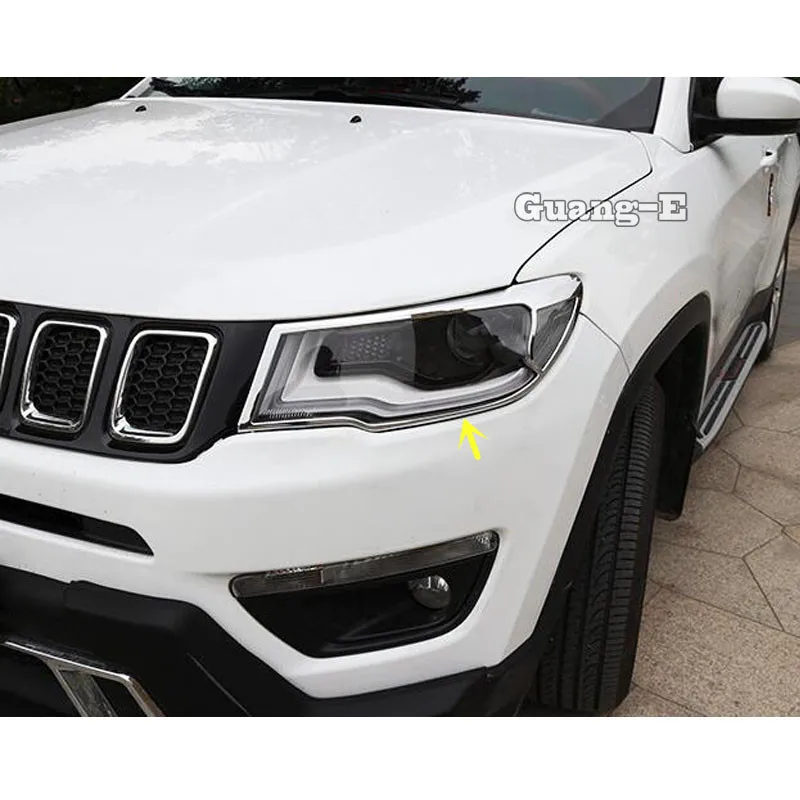 Для Jeep Compass 2017 2018 2019 2020 автомобильный Стайлинг передний головной светильник лампа
