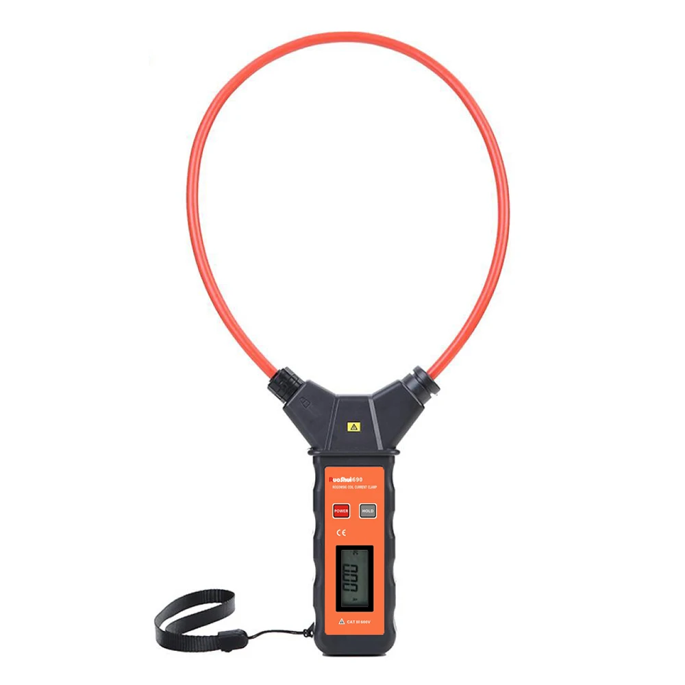 

690 RuoShui 9999A Flexible AC Current Clamp Meter