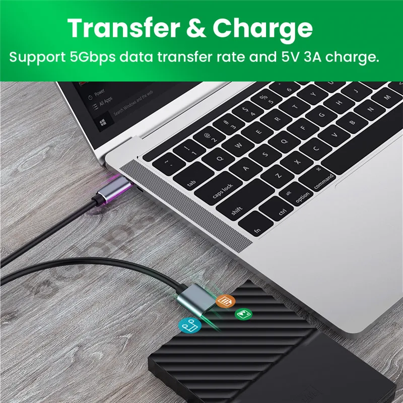 Кабель Micro B USB 3 0 для быстрой зарядки кабель Type-C на 5 Гбит/с внешний передачи данных