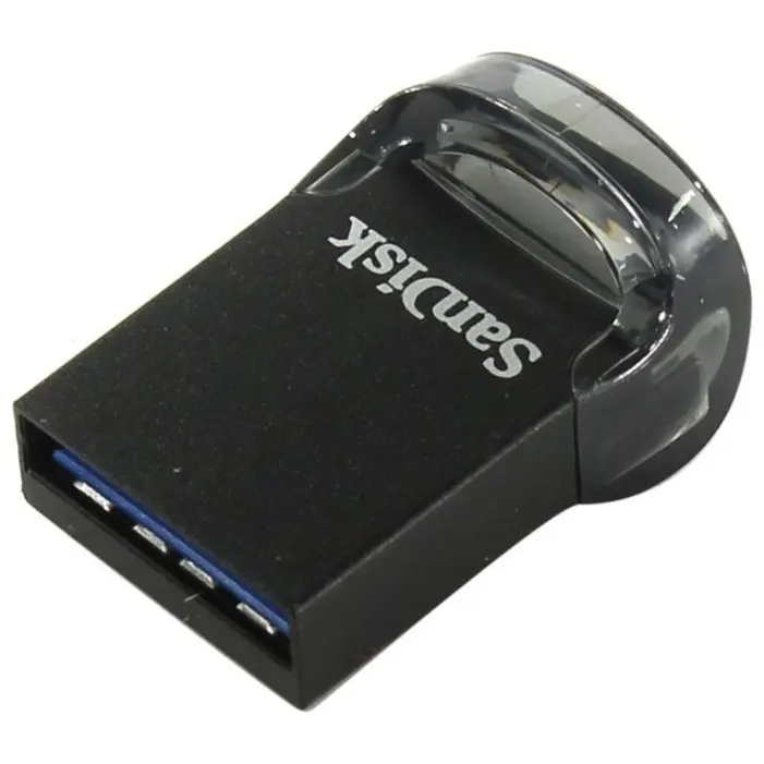 USB накопитель Sandisk ULTRA FIT 3.1 16Gb черный | Компьютеры и офис