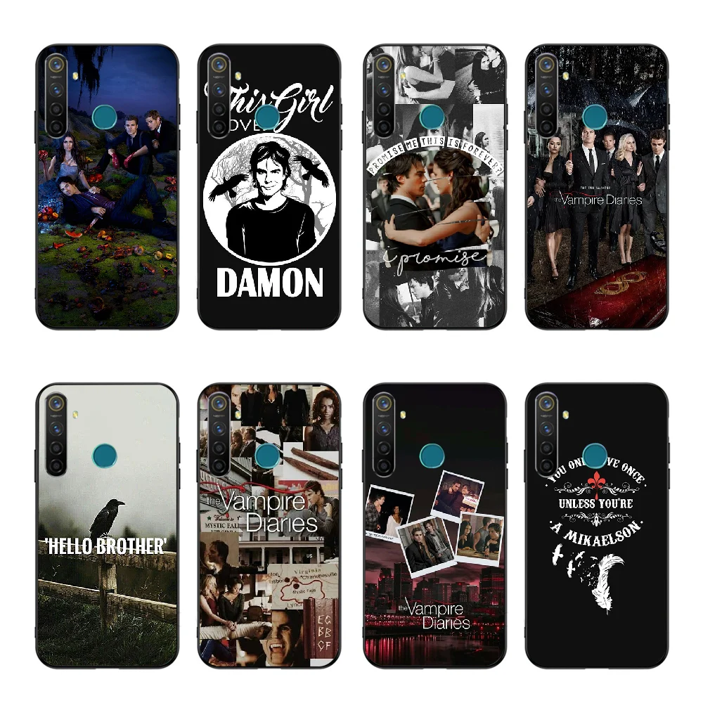 NBDRUICAI Дневники вампира Иан Сомерхолдер ТПУ Мягкий силиконовый чехол для OPPO Realme 5 3