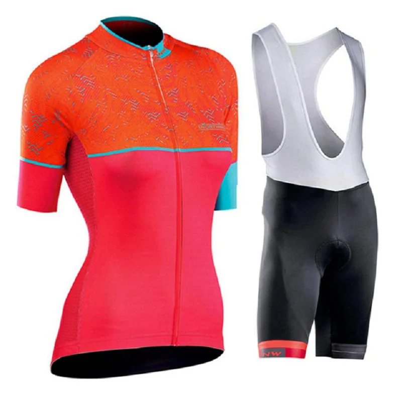 NW 2019 новая велосипедная майка для женщин с коротким рукавом комплект одежды