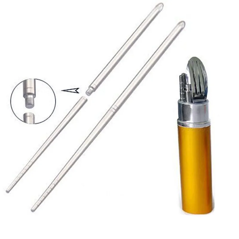 3 шт./компл. из нержавеющей стали вилка ложка палочки для еды путешествия Кемпинг