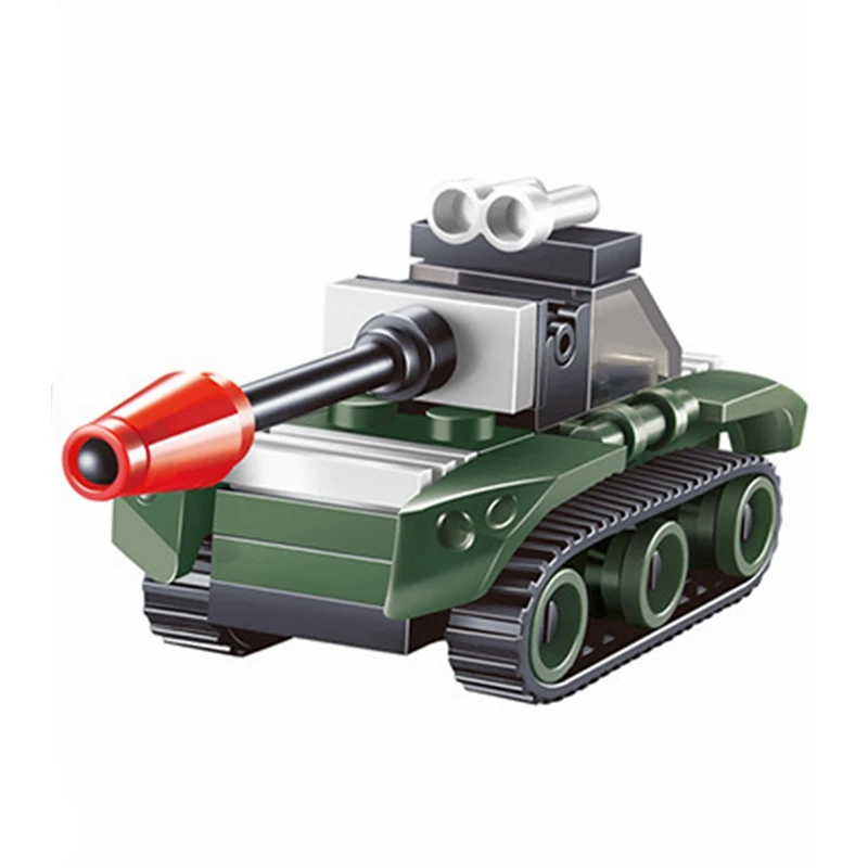 Блокировка Танк Городской серии модель игрушки создатель бронированный