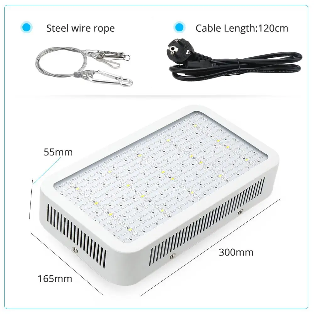 Фитоламповый светильник полного спектра для выращивания растений 400