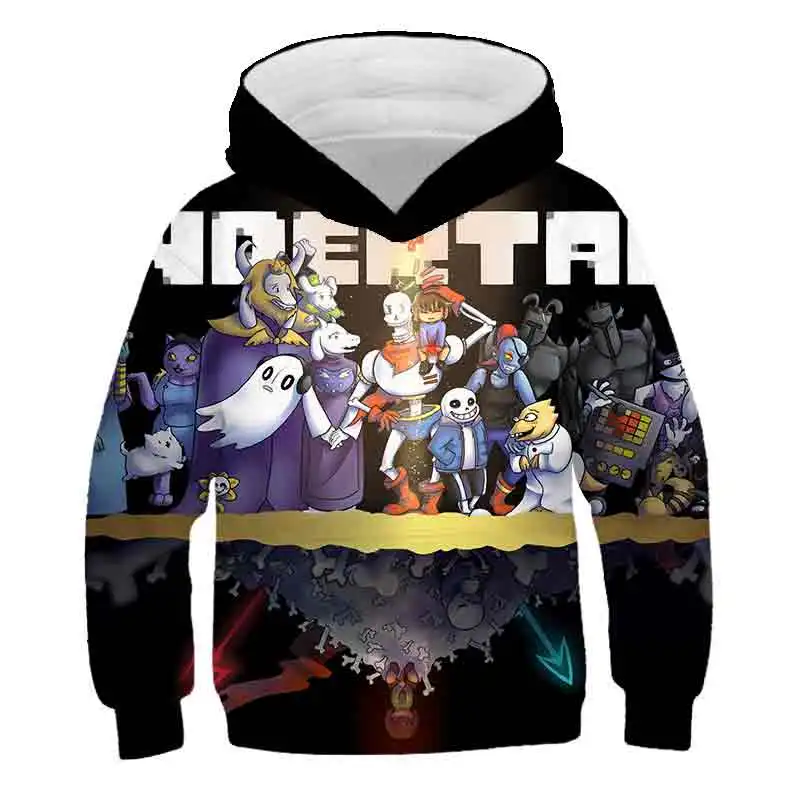 Детские толстовки с 3D-принтом для мальчиков и девочек детская одежда милые