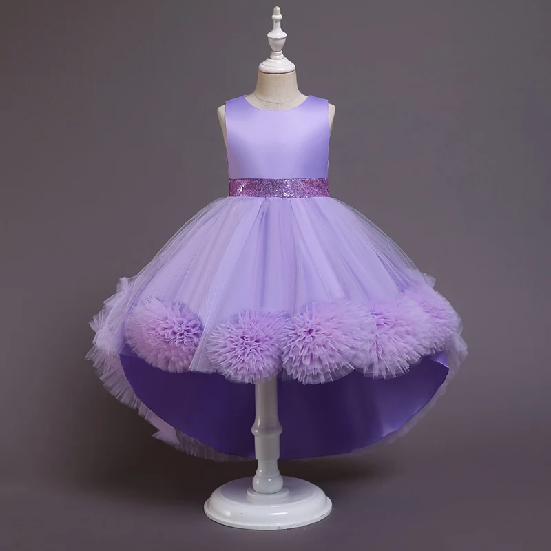 

Princess Flower Girl Dress Summer Tutu Wedding Birthday Party Kids Dresses For Girls Children's Costume Teenager Prom Designs