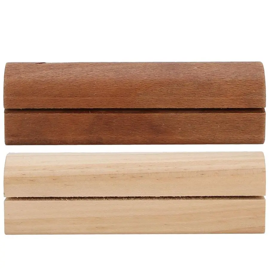 Праздничные украшения сделай сам 5 шт. деревянная визитная карточка стойка для