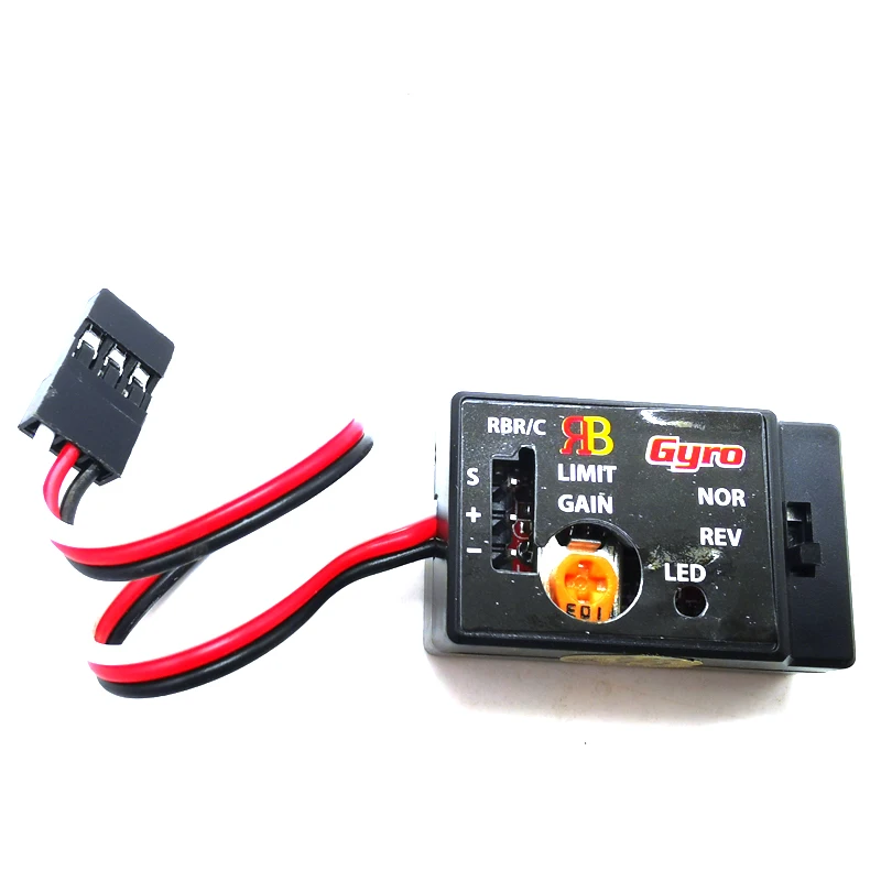 WPL Gyro para D12 1/10 Cami&oacute;n Militar Drift RC coche teledirigido accesorios para veh&iacute;culos, piezas de modelos-0