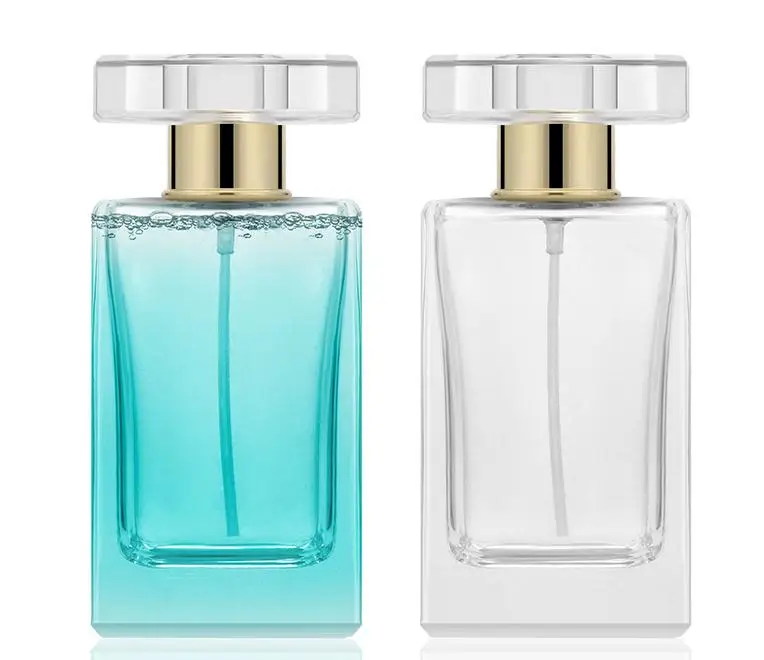 Прозрачный многоразовый флакон для духов 50 мл/1 69 унции портативный квадратный