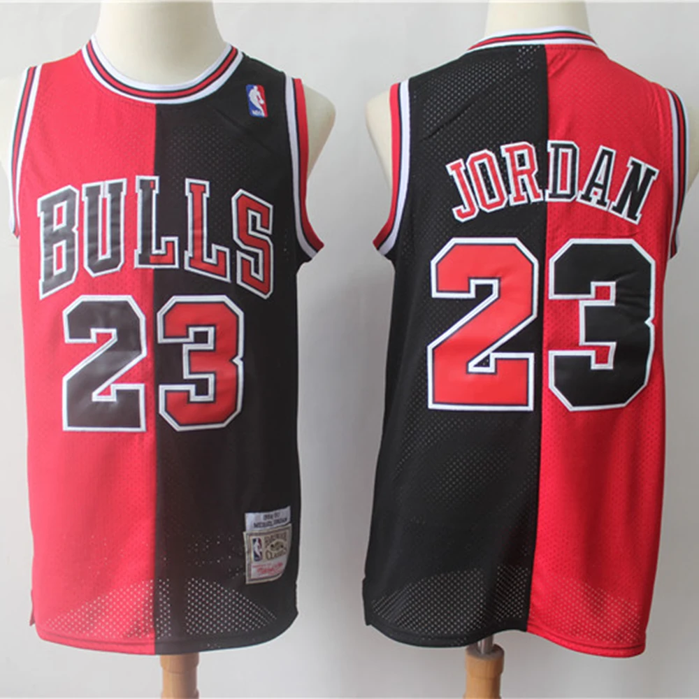 

NBA Men's Chicago Bulls #23 Michael Basketball Jersey Vintage Limited Edition Swingman Jersey Stitched Mesh Men's Jerseys