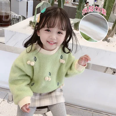 Милые свитера для маленьких девочек коллекция 2019 года сезон осень зима Новые