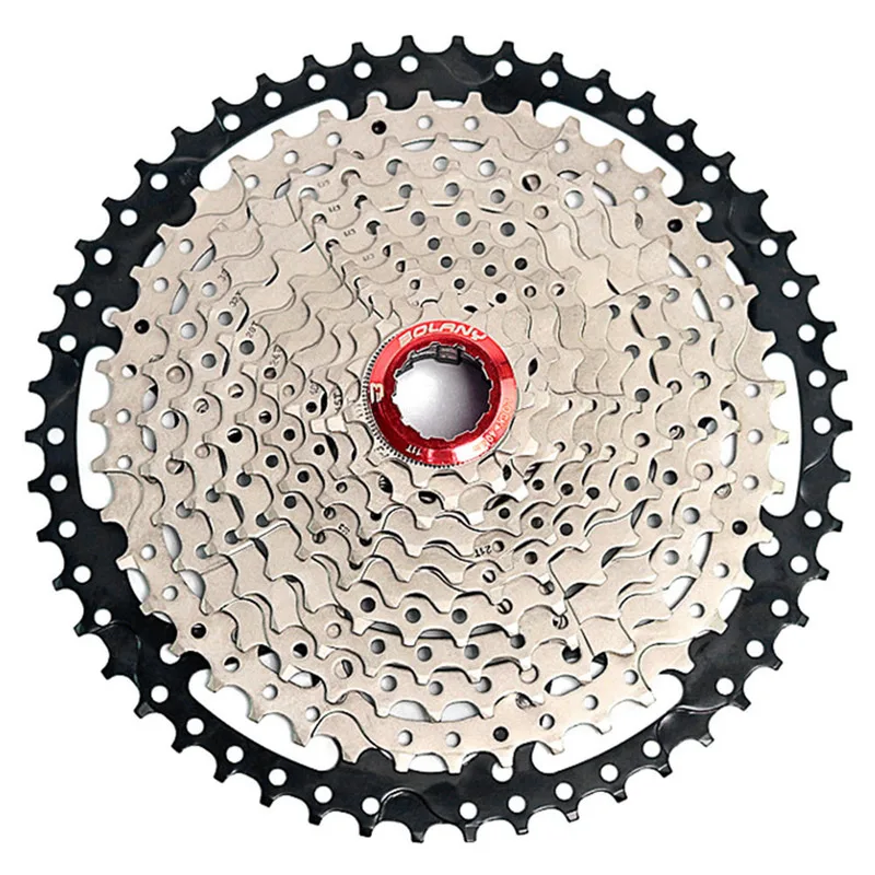 

Кассета BOLANY на 11 скоростей для горного и шоссейного велосипеда, кронштейн свободного колеса, звездочка, 50T, Аксессуары для велосипеда, запча...